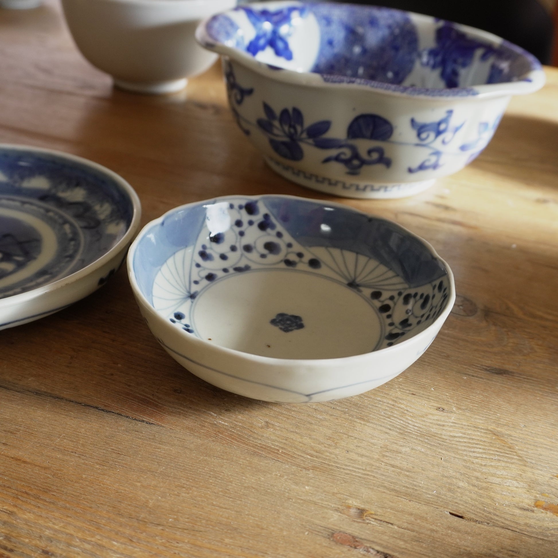 時代の美しさを感じる古伊万里くわらんか皿 - Kotto Shop