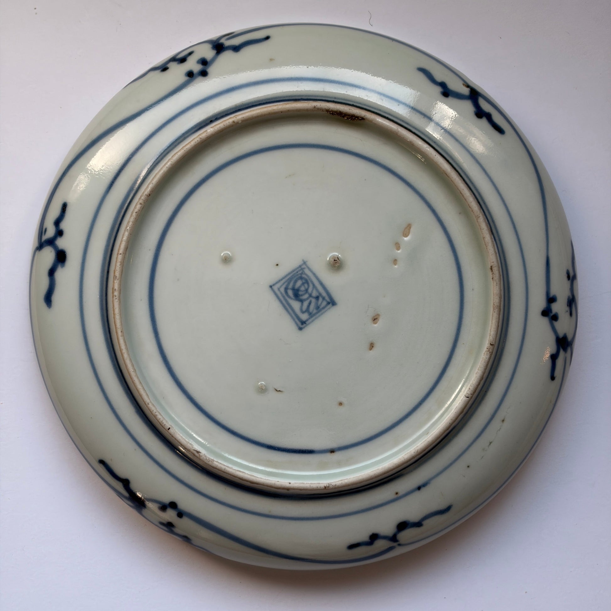 【キズあり】味わいブルーの染付中皿 - Kotto Shop