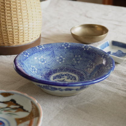 藍の花景色広がる小丼鉢 - Kotto Shop