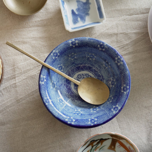 藍の花景色広がる小丼鉢 - Kotto Shop