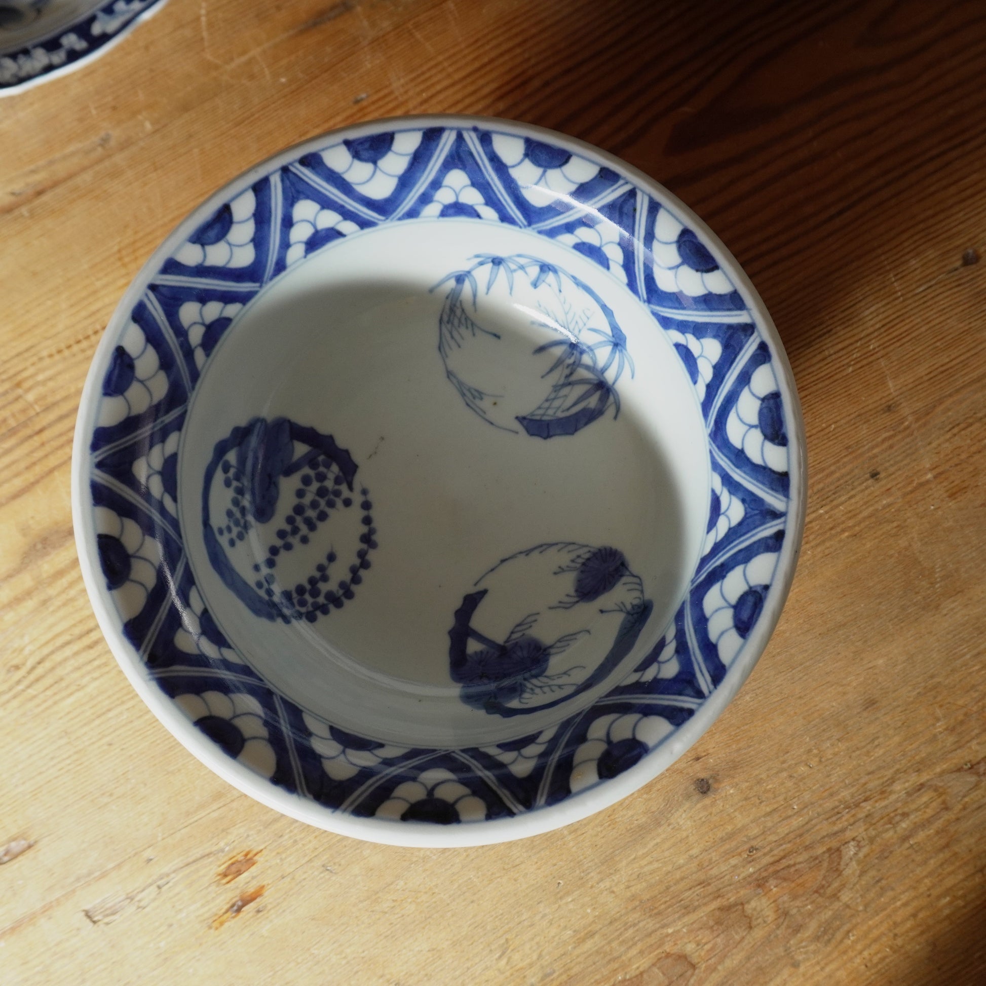 染付松竹梅八寸 - Kotto Shop