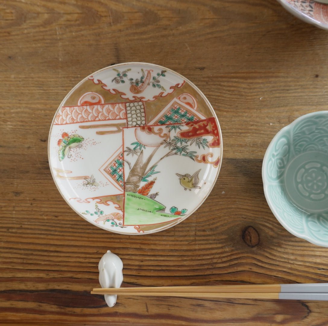 【ヘタウマ】金魚【古伊万里】大皿【色絵】 KINRANDE | 大皿 金襴手古伊万里金魚紋 - 有田焼・波佐見焼の