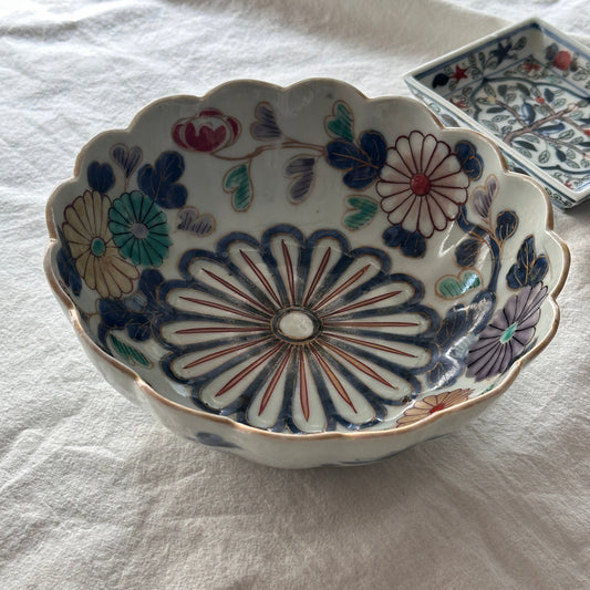 花咲く宴、菊尽くしのなます皿 - Kotto Shop