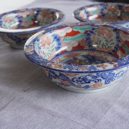 カジュアルに華やぐ牡丹に鳥図の鉢 - Kotto Shop