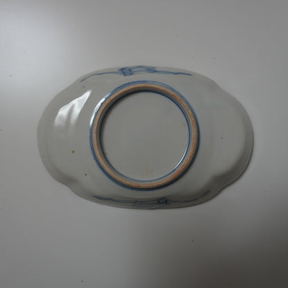 華やかに彩る明治伊万里変形皿 - Kotto Shop