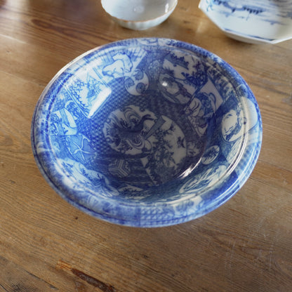 様々な用途に使える印判風景図大鉢 - Kotto Shop