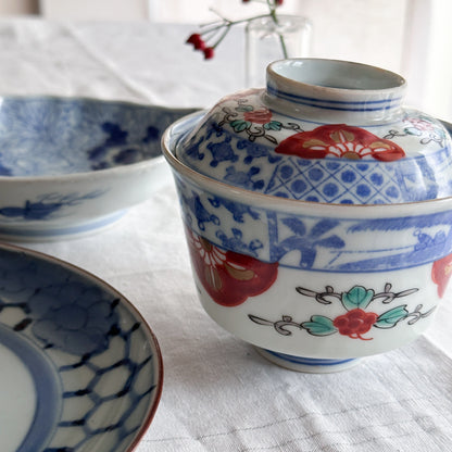 色絵蒸し茶碗 - Kotto Shop