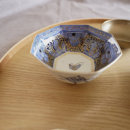 大人可愛い蝶図六角小鉢 - Kotto Shop
