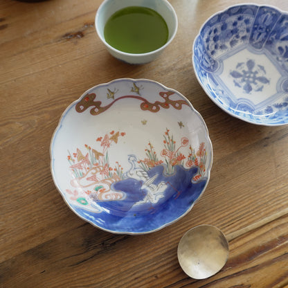 取り皿にもちょうどいい明治伊万里中皿 - Kotto Shop