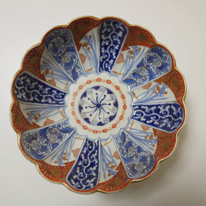 華やぎを纏う 色絵の輪花鉢 - Kotto Shop