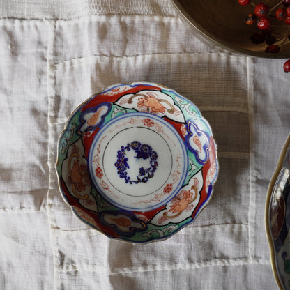 洋風な華を添えるグリーン小皿 - Kotto Shop