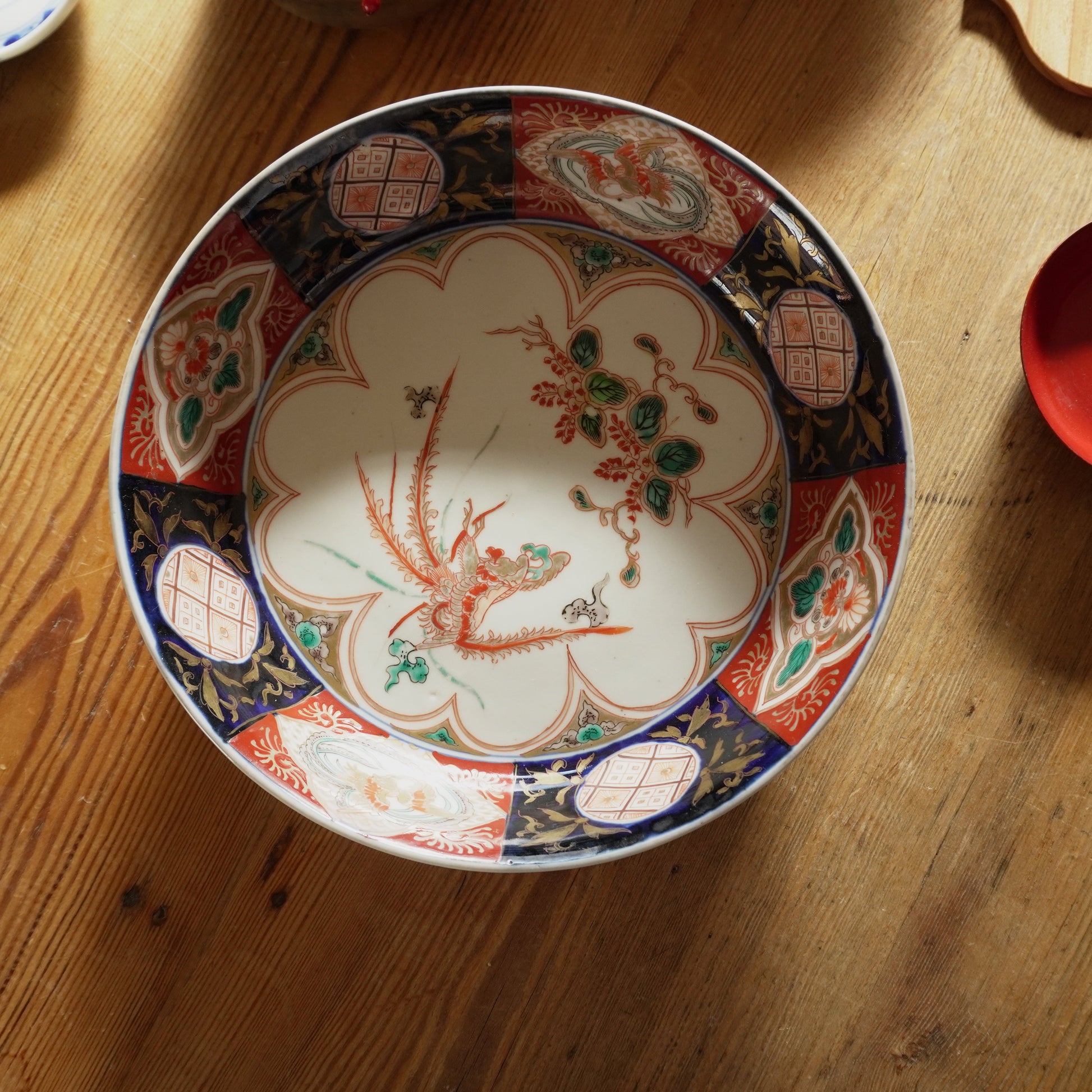 鳳凰が美しく舞う浅大鉢 - Kotto Shop