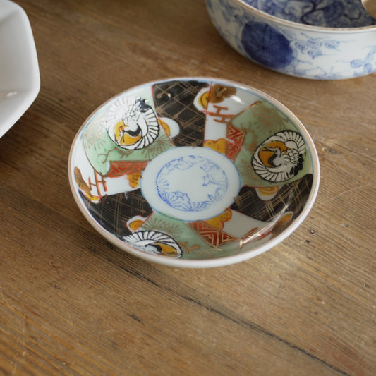 松と鶴のカジュアル小皿 - Kotto Shop