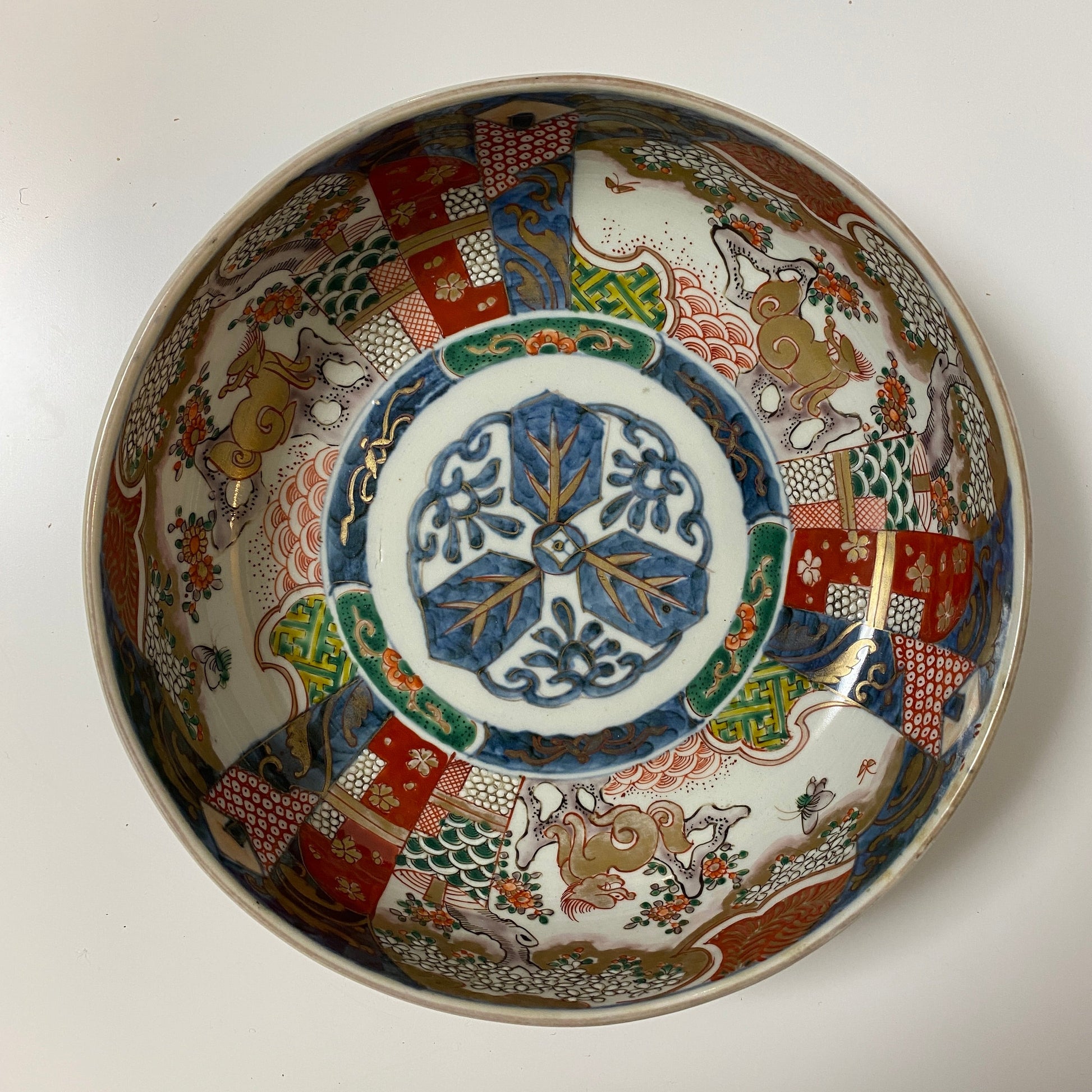 絵付けが繊細な色絵大鉢 - Kotto Shop