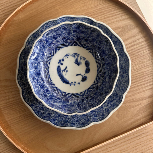 【限定セット】微塵唐草の江戸古伊万里セット - Kotto Shop