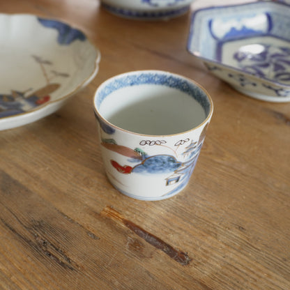 【向付】静かな山水と金彩の美しい器 - Kotto Shop