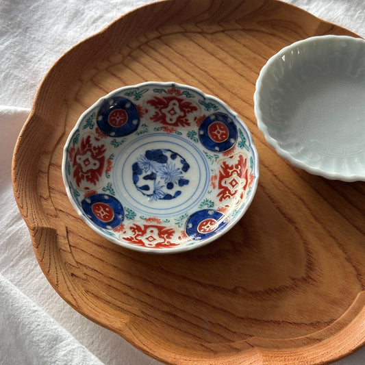 陽だまりのような古伊万里小皿 - Kotto Shop