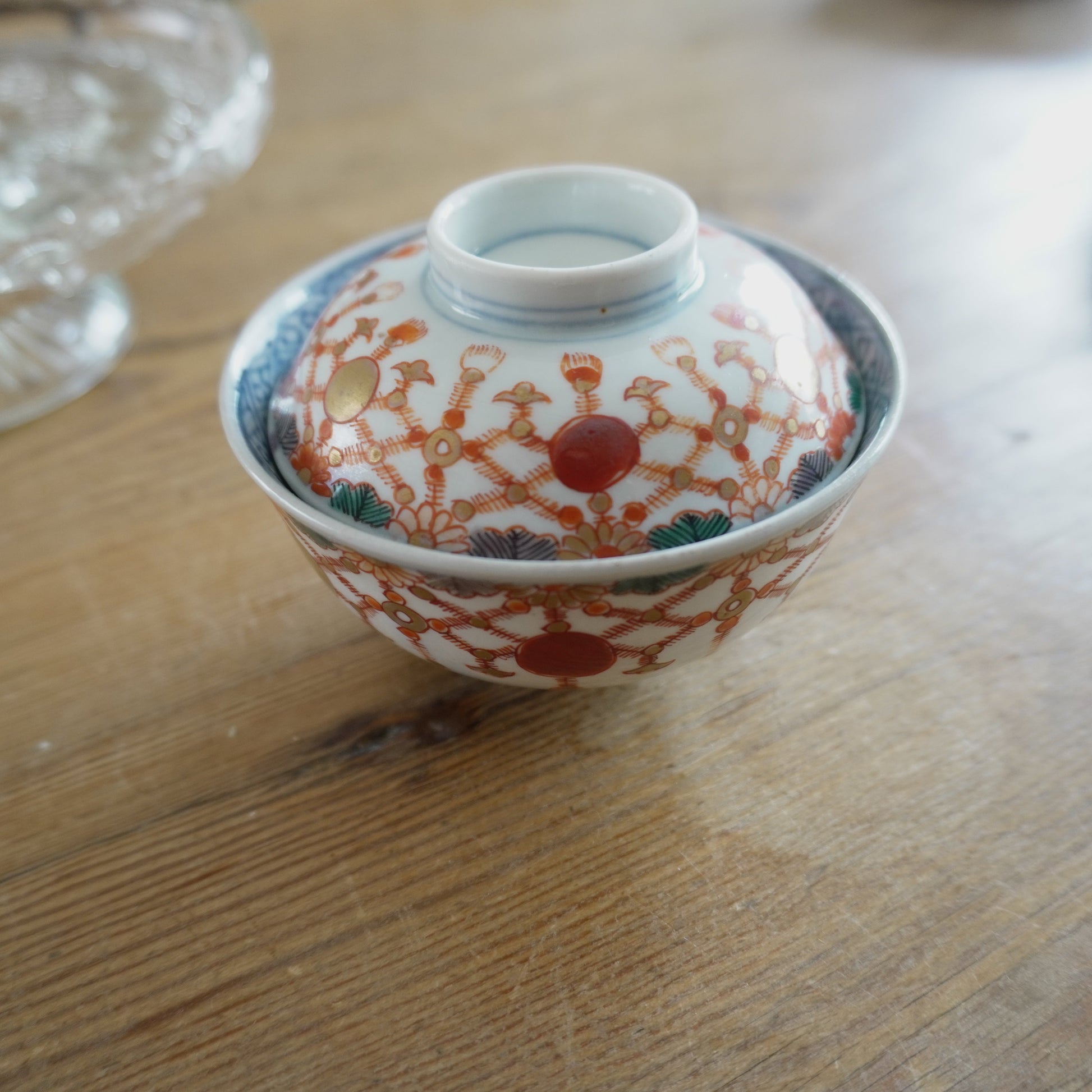 瓔珞門蓋付茶碗 - Kotto Shop