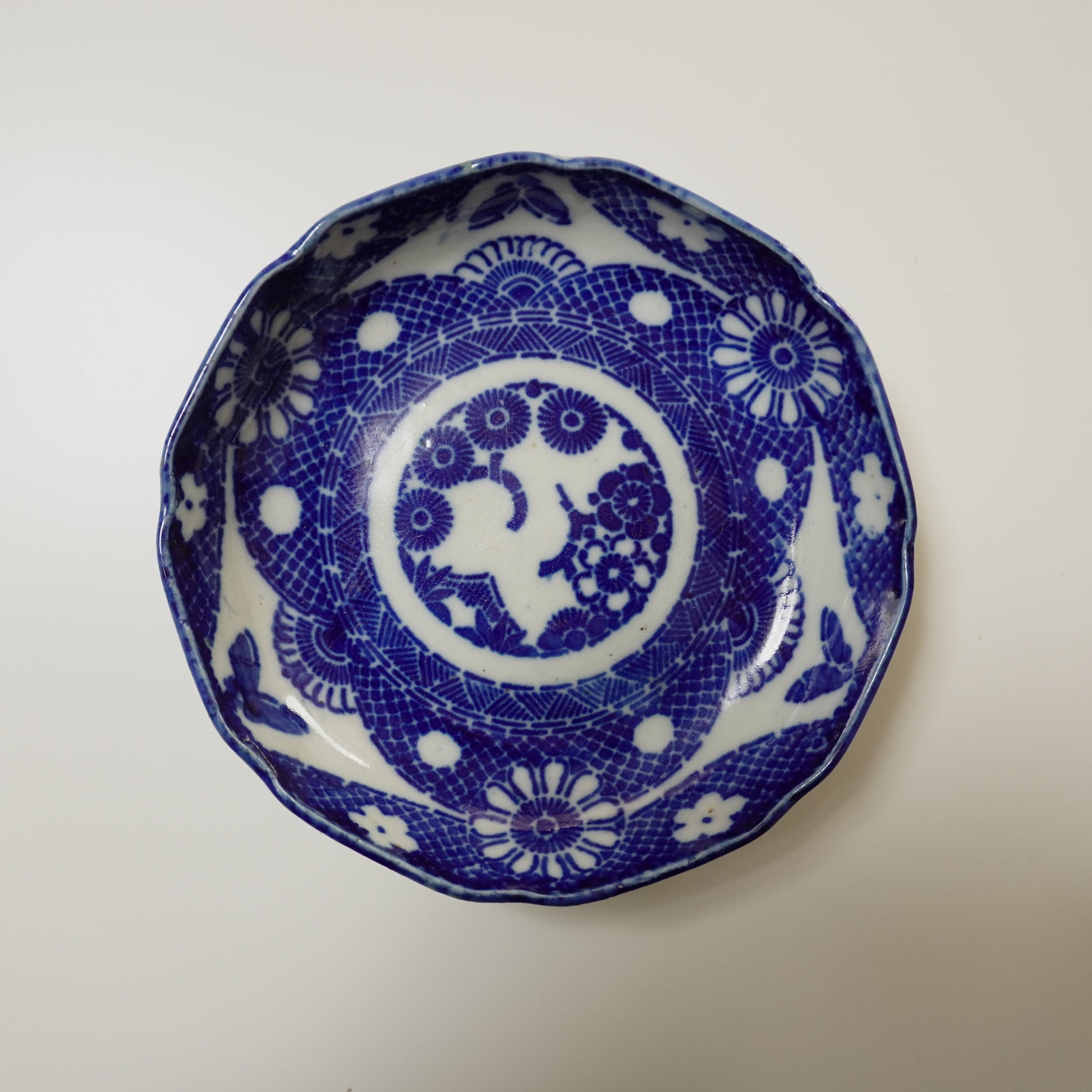 藍花に囲まれた印判なます - Kotto Shop