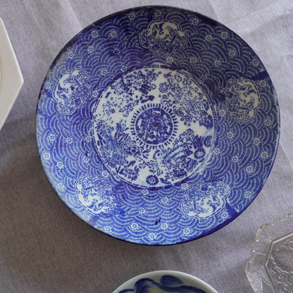 静かに食卓を彩る印判大皿 - Kotto Shop