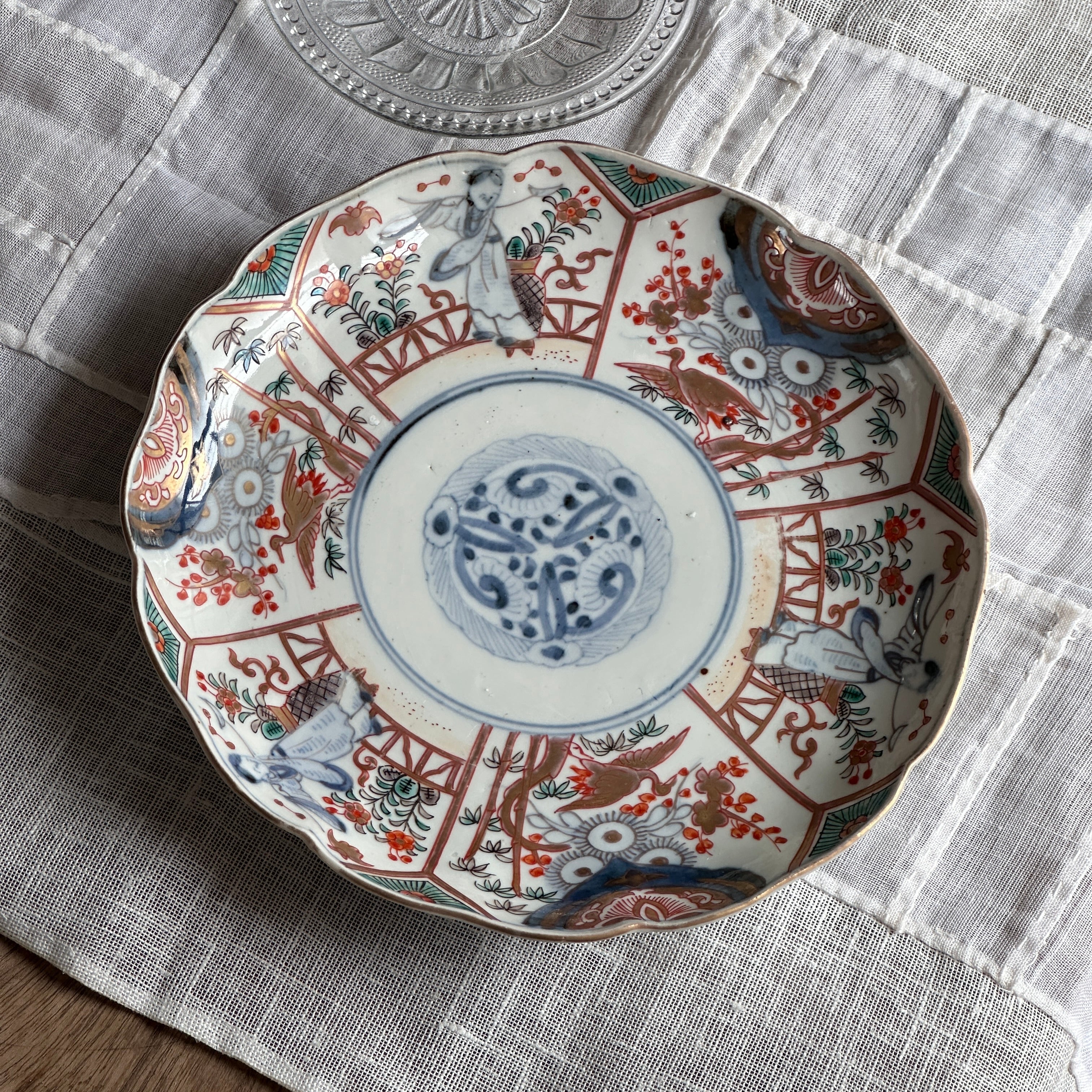 骨董　お皿 ビンテージBlue＆White - 輸入・アンティーク雑貨「ANTRO」