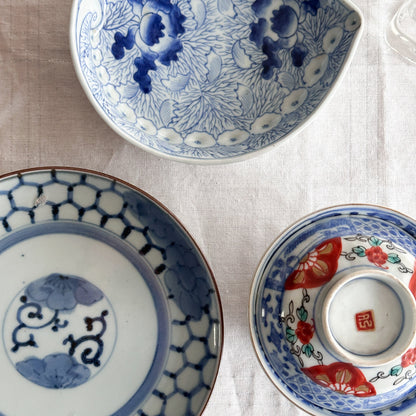 色絵蒸し茶碗 - Kotto Shop