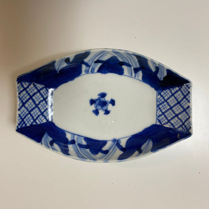 北欧ブルーな変形皿 - Kotto Shop