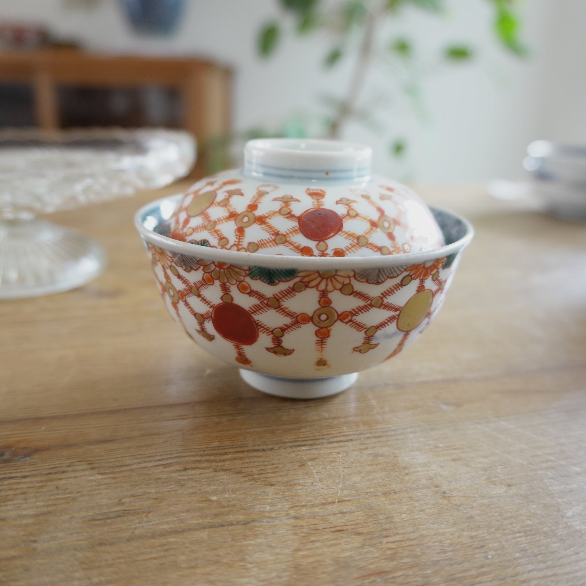 瓔珞門蓋付茶碗 - Kotto Shop