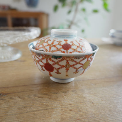 瓔珞門蓋付茶碗 - Kotto Shop