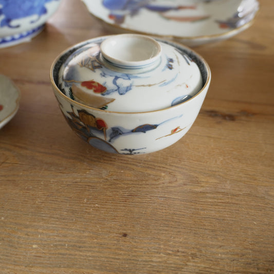 【お茶碗】静かな山水と金彩の美しい器 - Kotto Shop