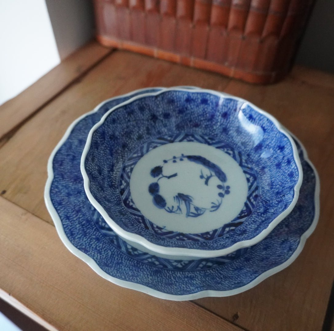 【限定セット】微塵唐草の江戸古伊万里セット - Kotto Shop