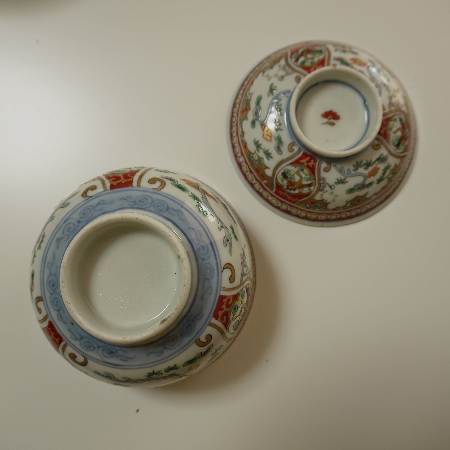 余白の可愛らしいオリエンタルお茶碗 - Kotto Shop