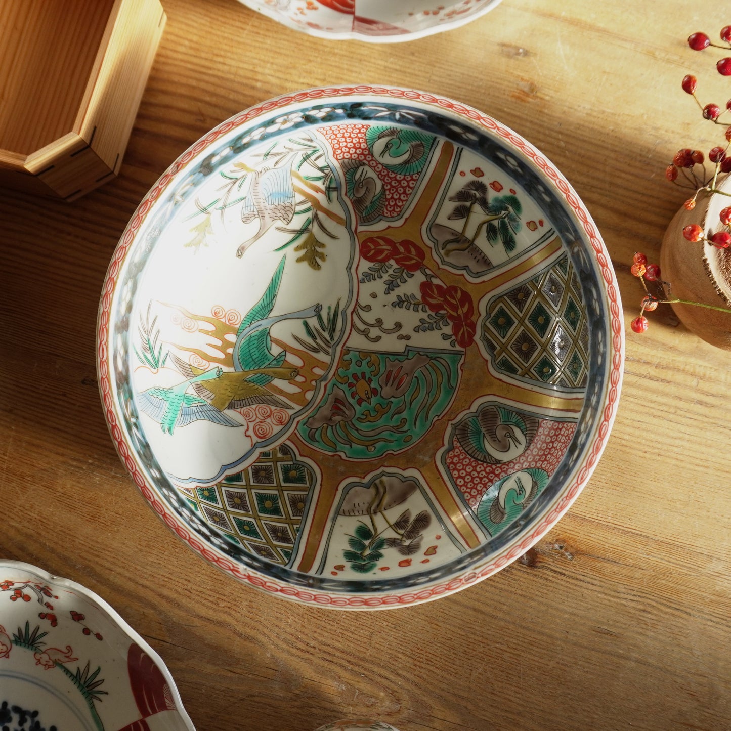 鳳凰と吉祥文の華やぎ鉢 - Kotto Shop