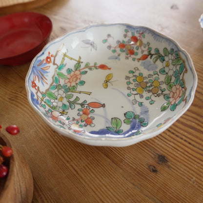 【なます皿】花に蝶が舞う余白の美しい器 - Kotto Shop