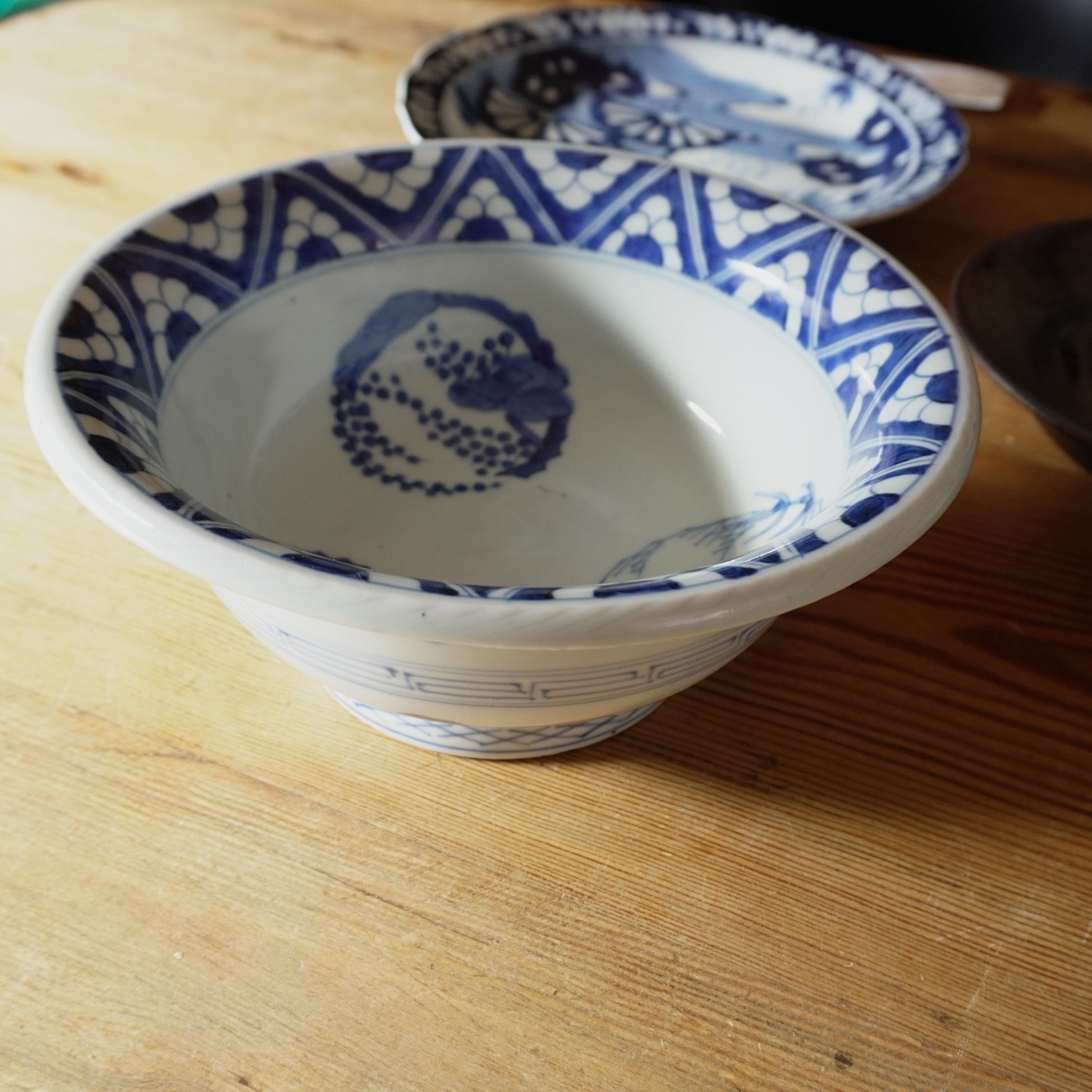 染付松竹梅八寸 - Kotto Shop