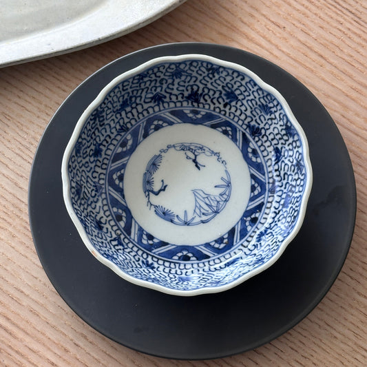 明治伊万里微塵唐草なます - Kotto Shop