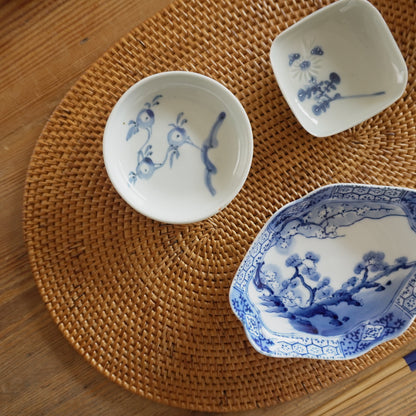 染付古伊万里橘図小皿 - Kotto Shop