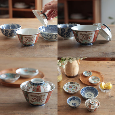 【数量限定】慶びを包む蓋付き茶碗のペア - Kotto Shop