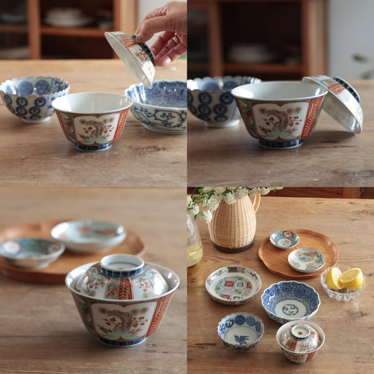 【数量限定】慶びを包む蓋付き茶碗のペア - Kotto Shop