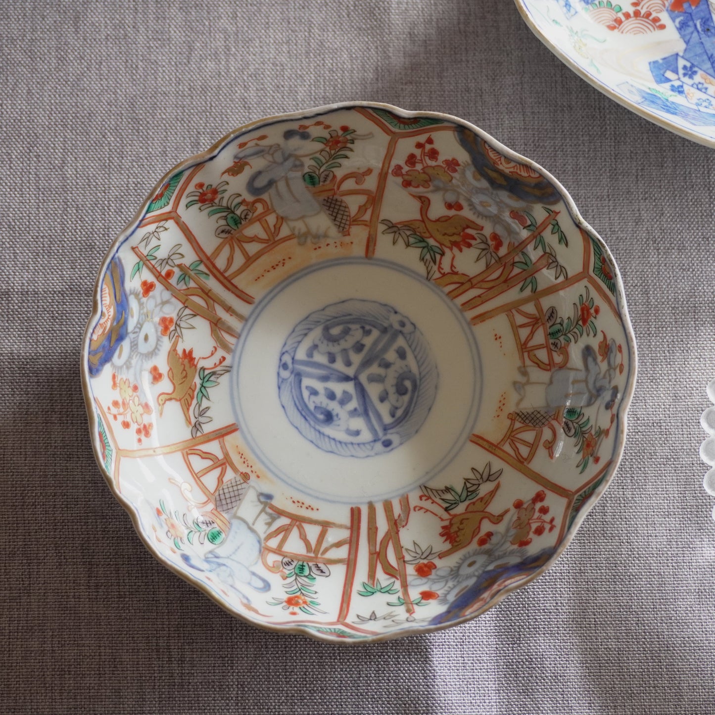 美しい金彩使いのなます皿 - Kotto Shop