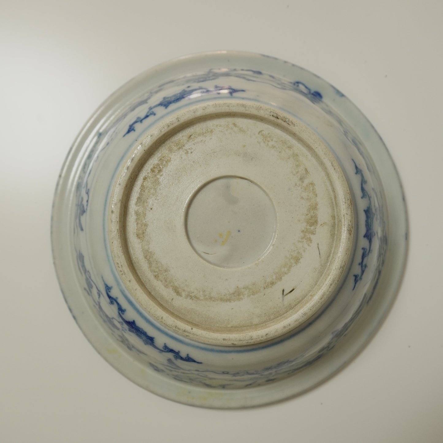 様々な用途に使える印判風景図大鉢 - Kotto Shop