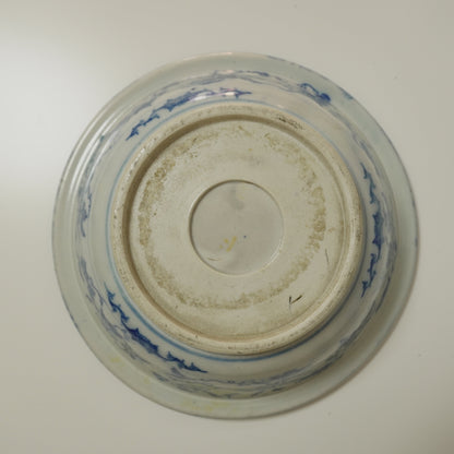 様々な用途に使える印判風景図大鉢 - Kotto Shop