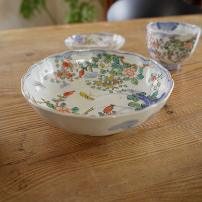 【なます皿】花に蝶が舞う余白の美しい器 - Kotto Shop