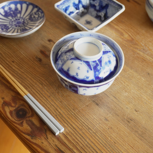 小さな景色を閉じ込めた蓋付きお茶碗 - Kotto Shop