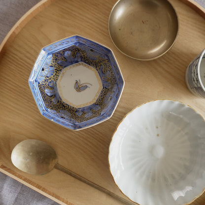 大人可愛い蝶図六角小鉢 - Kotto Shop