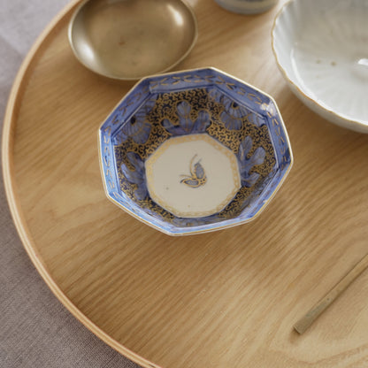 大人可愛い蝶図六角小鉢 - Kotto Shop