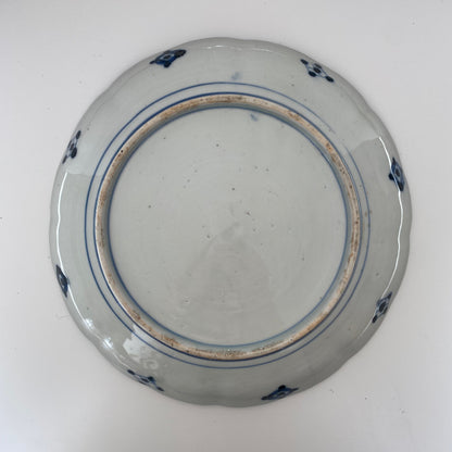 山水と鶴の景色絵 八寸皿 - Kotto Shop