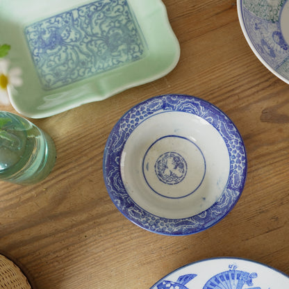 藍の紋様まとう小丼鉢 - Kotto Shop