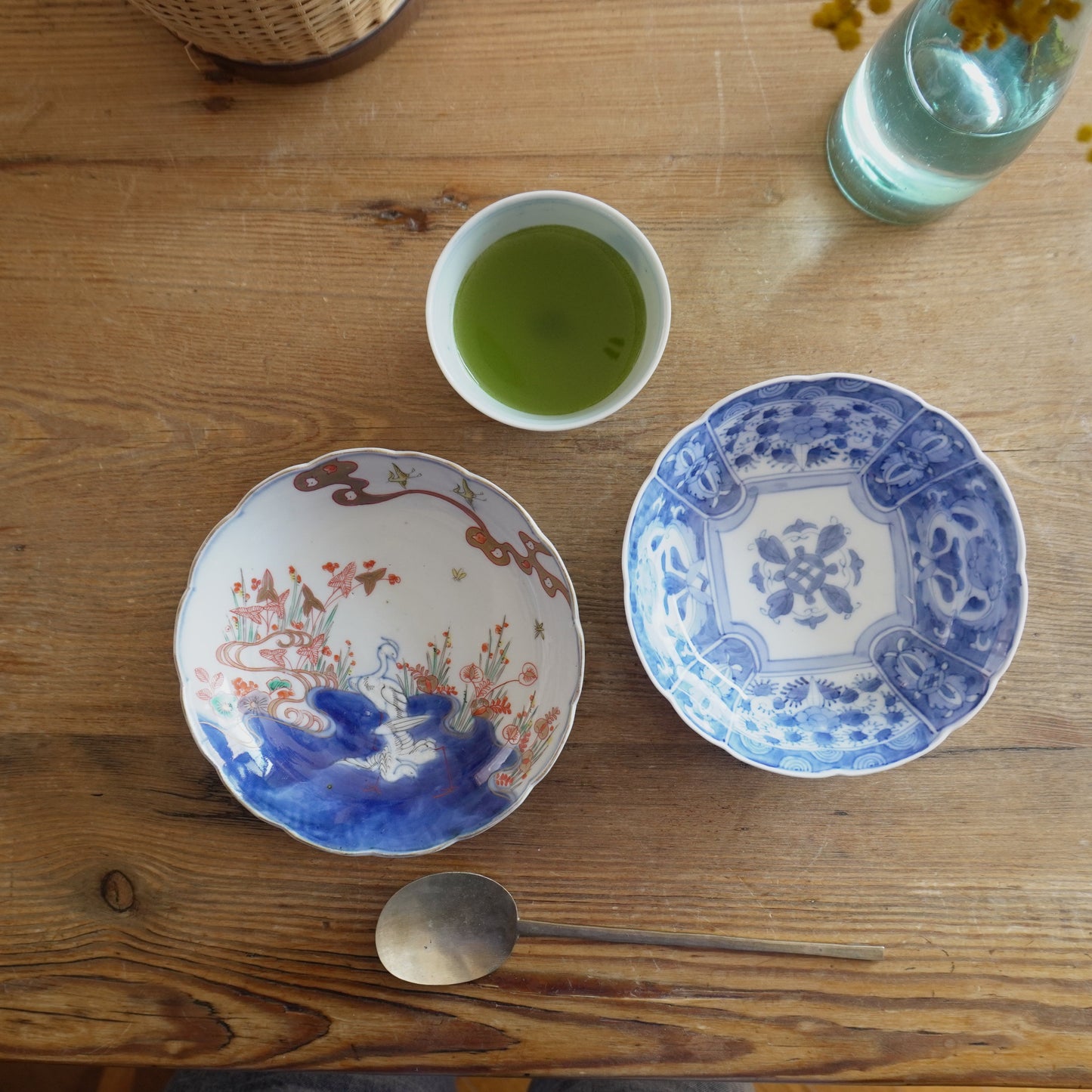 取り皿にもちょうどいい明治伊万里中皿 - Kotto Shop