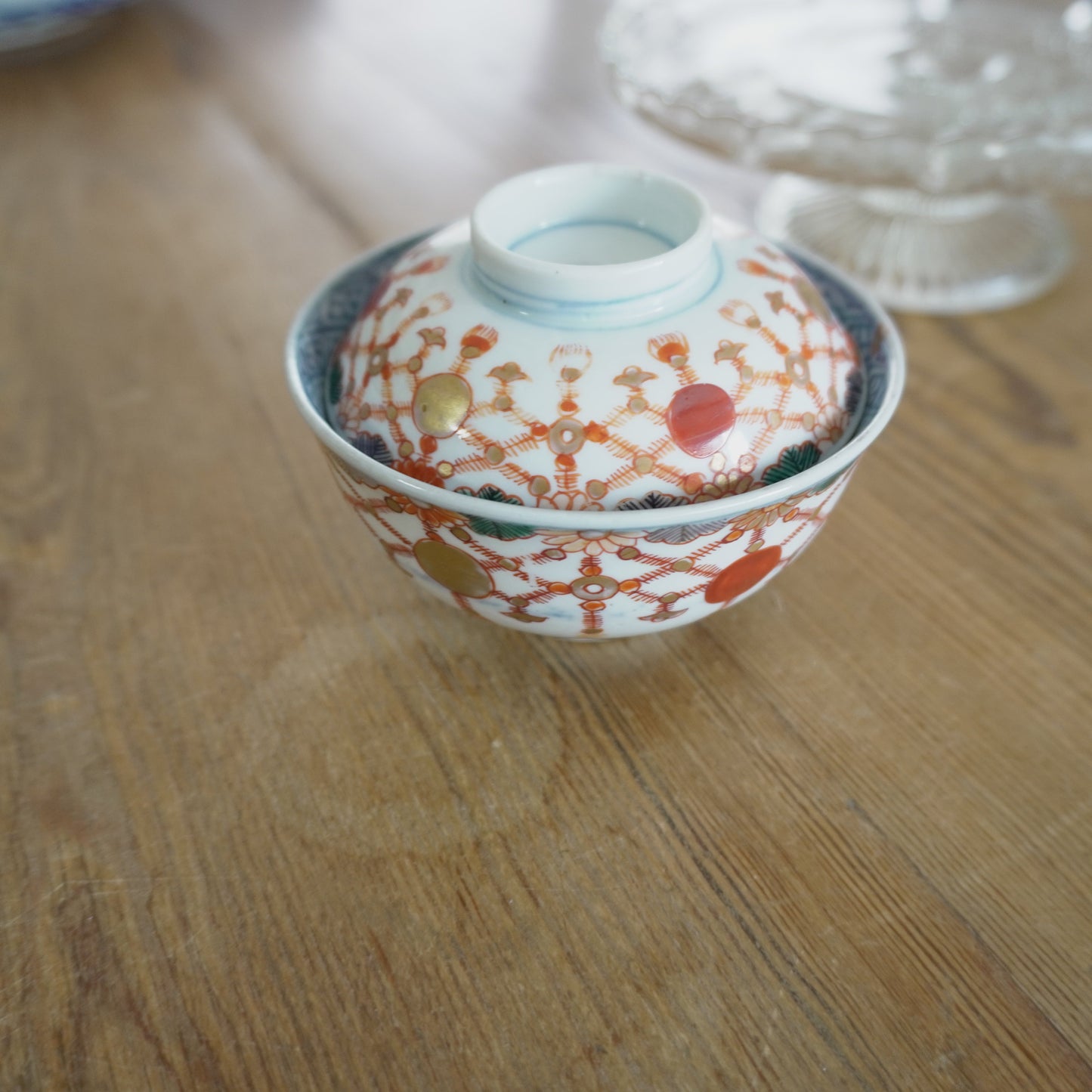 瓔珞門蓋付茶碗 - Kotto Shop